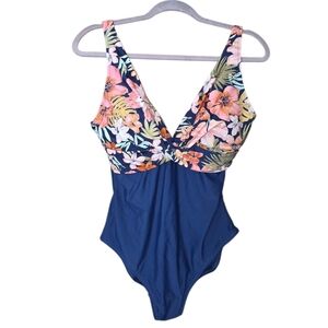 HEAT Nwt One Piece Swimsuit Wrap Style